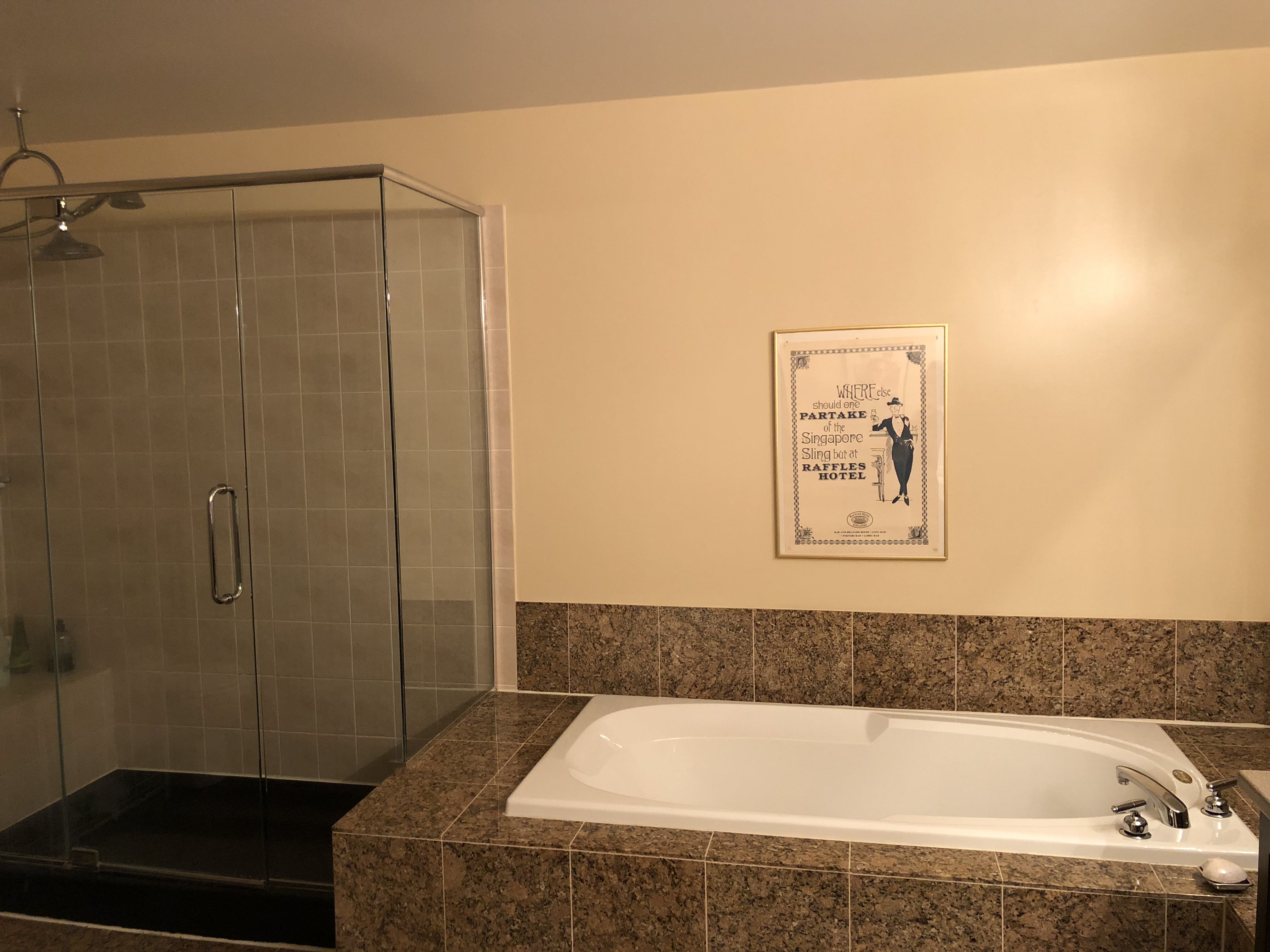 before tub